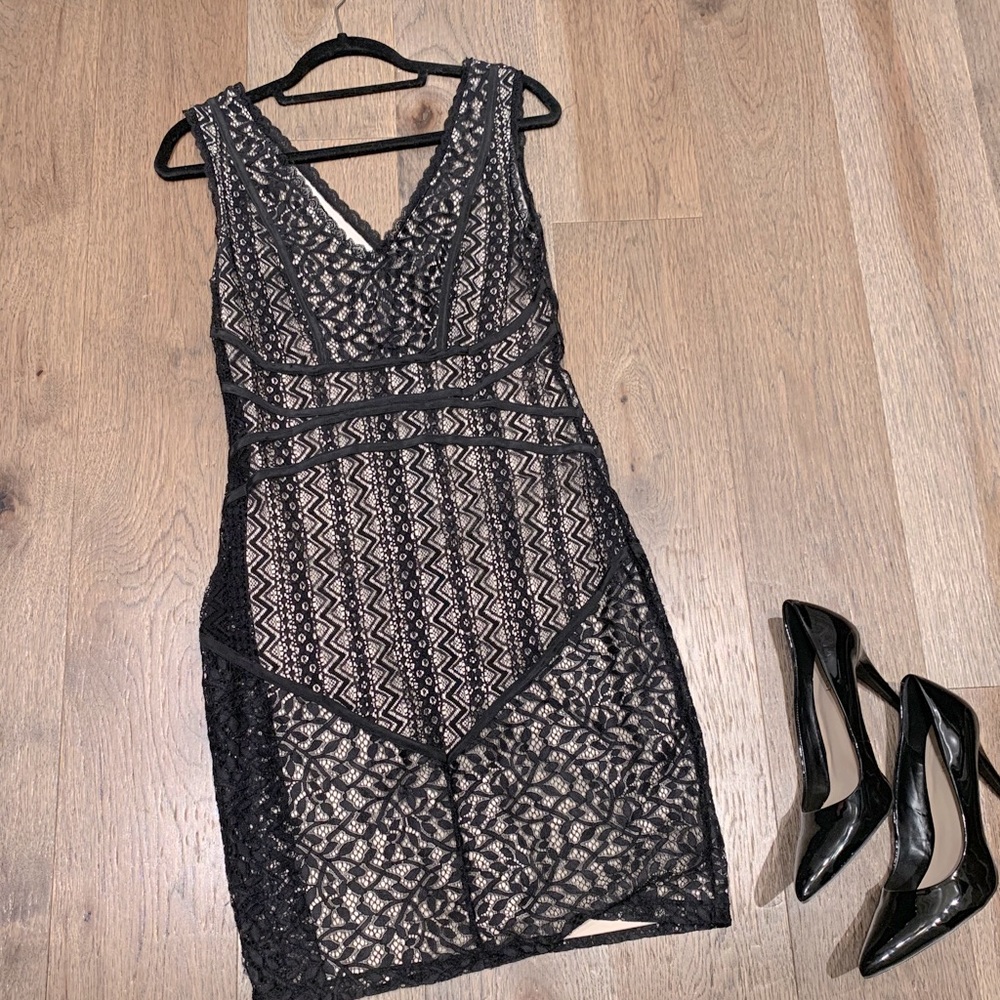 Oasis Black Lace dress